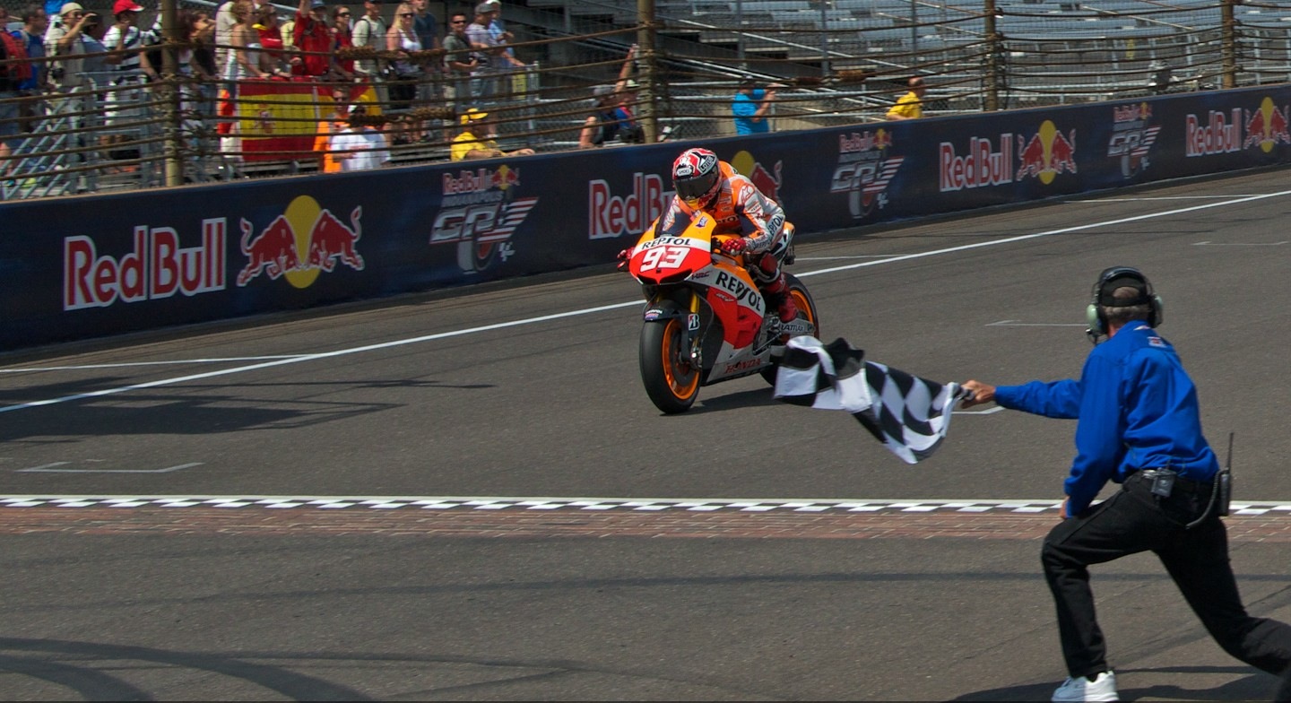 Motogp Indianapolis Marc Marquez Conquista Gli Stati Uniti Motori It