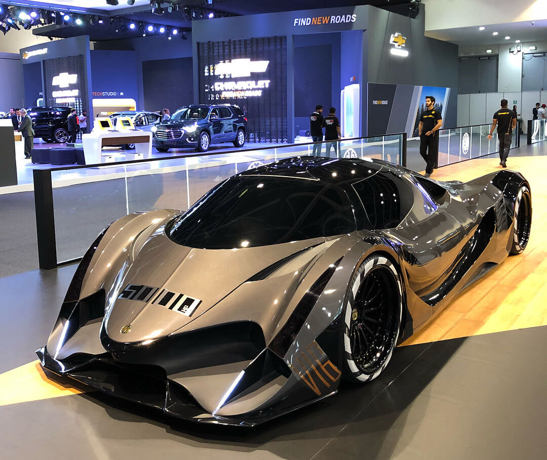 Devel Sixteen, l'hypercar con 5.000 cavalli e ben 16 cilindri ...